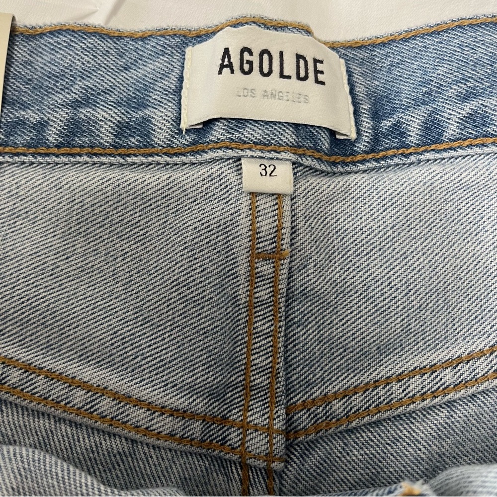 Agolde Mia Mid Rise Straight Denim - Picture 5 of 15